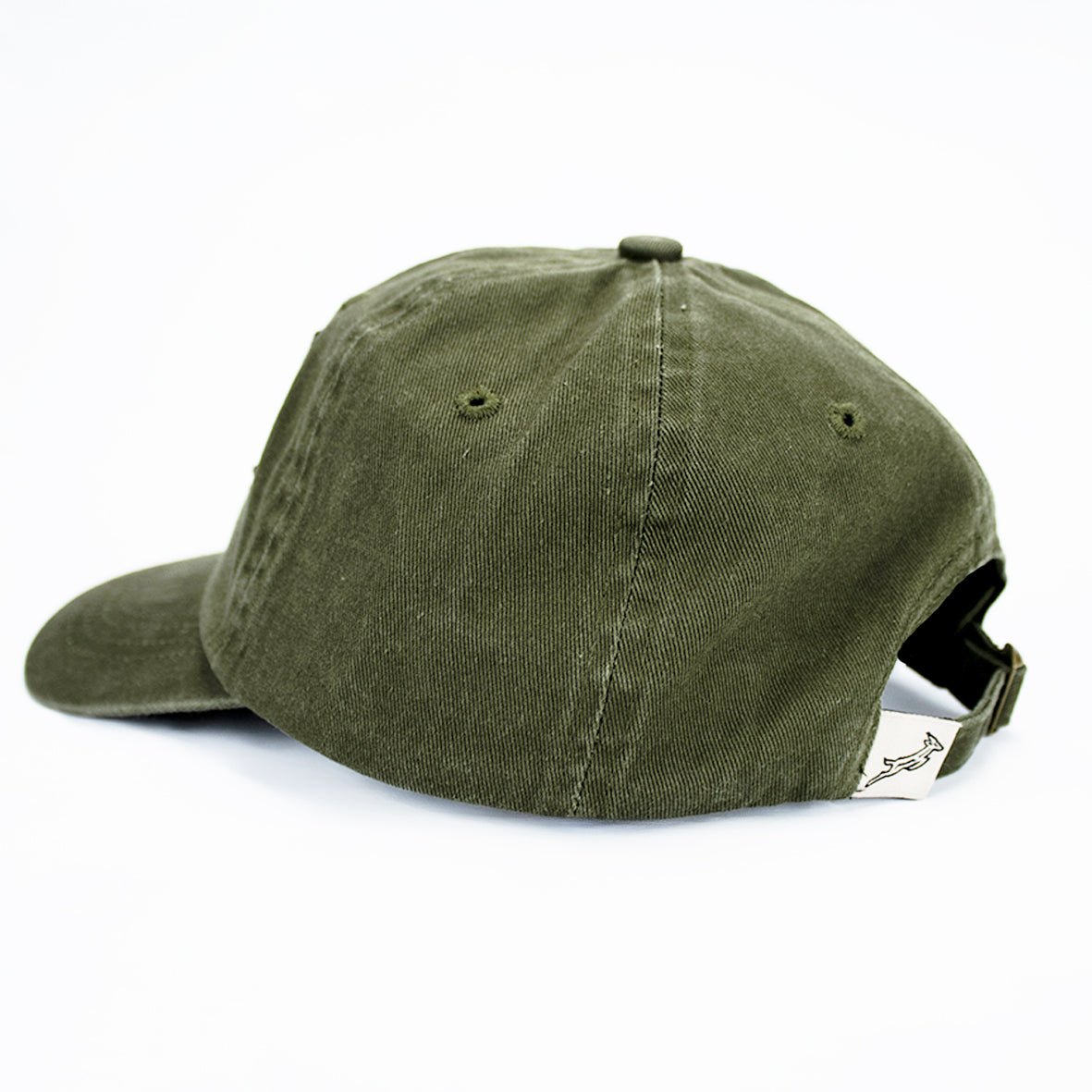 Springboks Shield Dad Cap - Military Olive - Old School