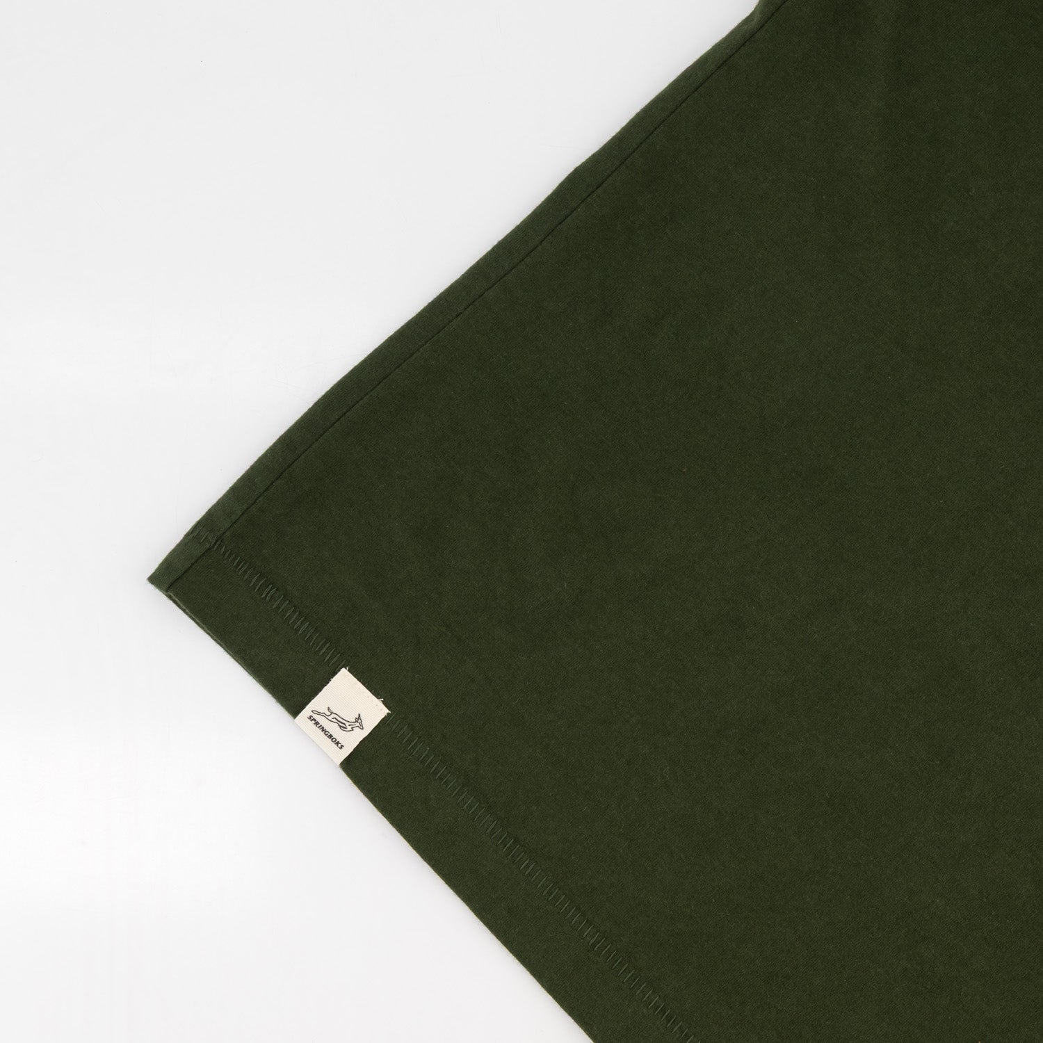 Springboks SML EMB Bok Regular Crew Tee - OS Green - Old School