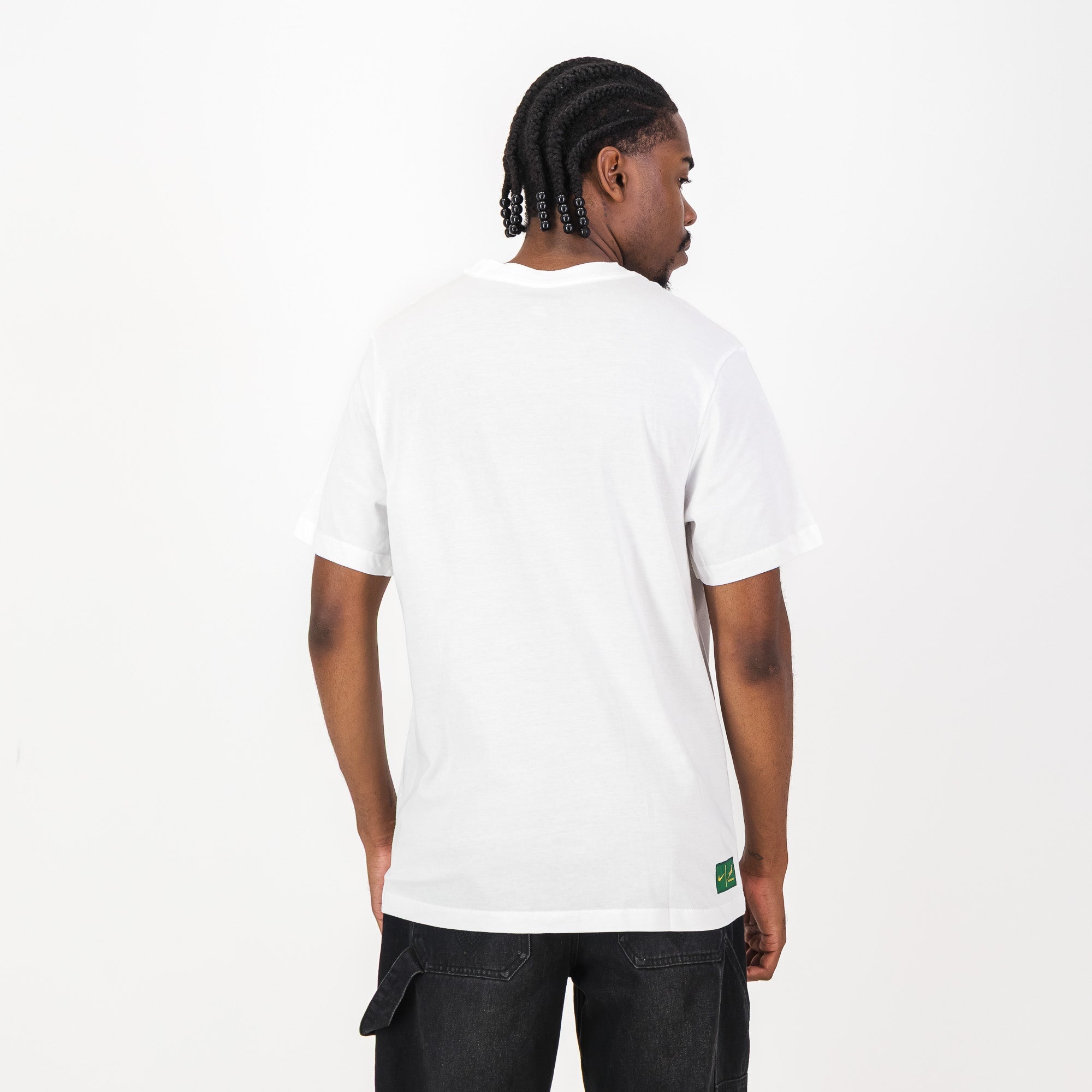 Springboks Tonal Embroidery SS Polo - White - Old School