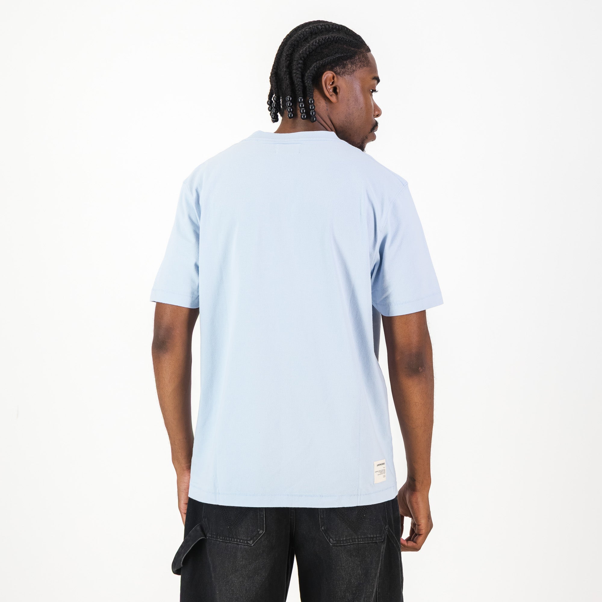 Springboks Tonal SML EMB Bok Crew Tee - Skyway - Old School