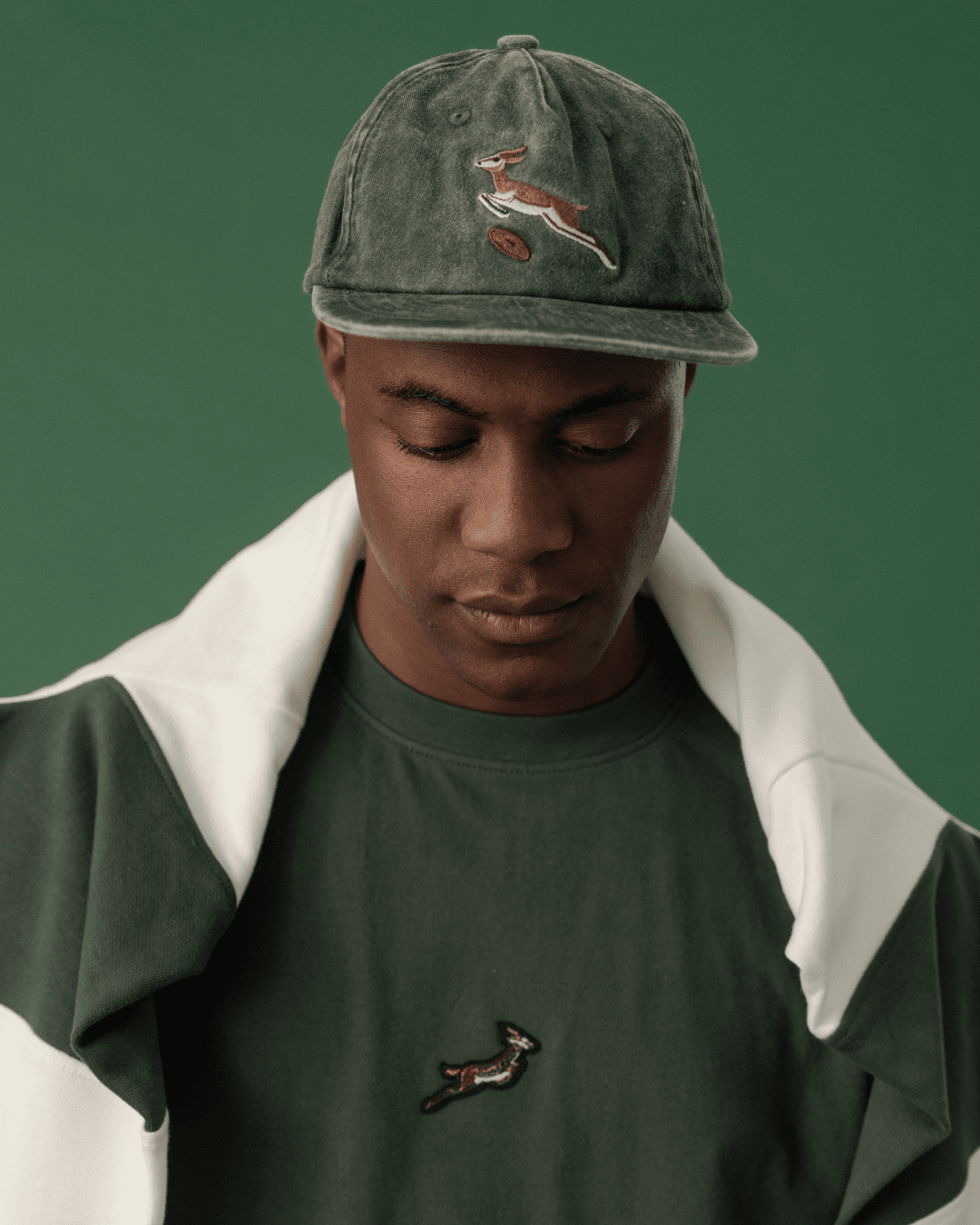Springboks United Traditional Cap - Military Olive - Old School