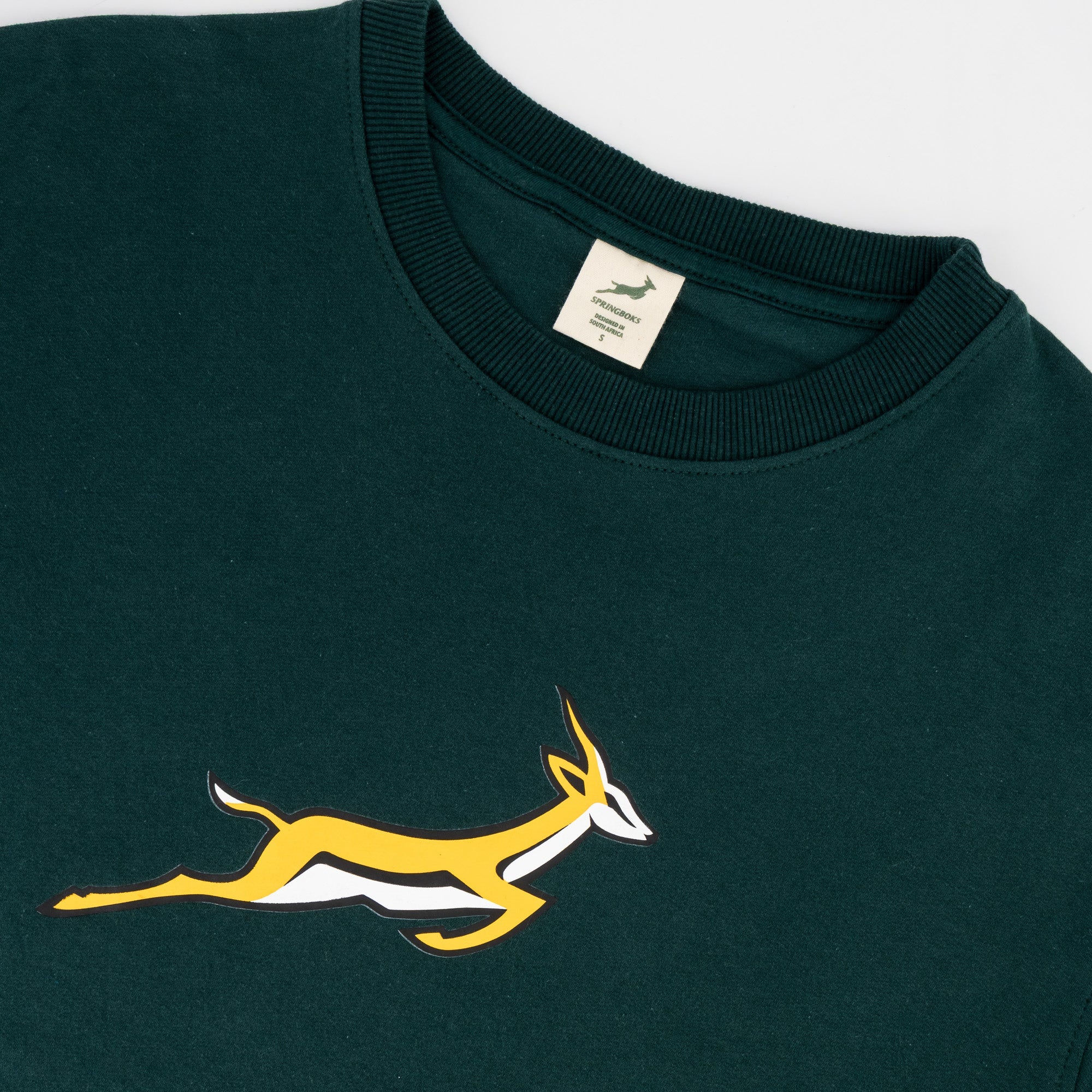 Springboks WL Crew Neck Sweat - OS Green - Old School