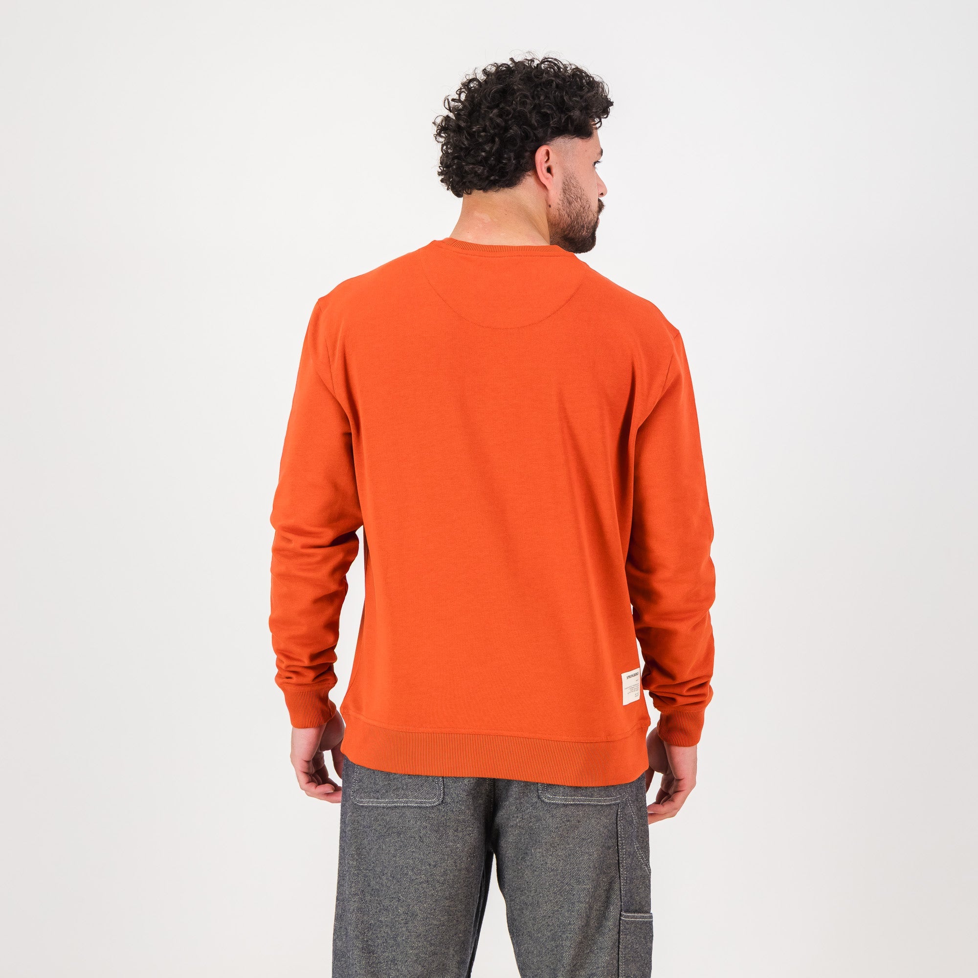 Springboks Word Crew Sweat - Rooibos - Old School