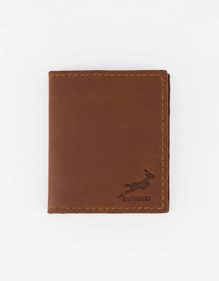 Springboks Leather Double Cardholder - Brown