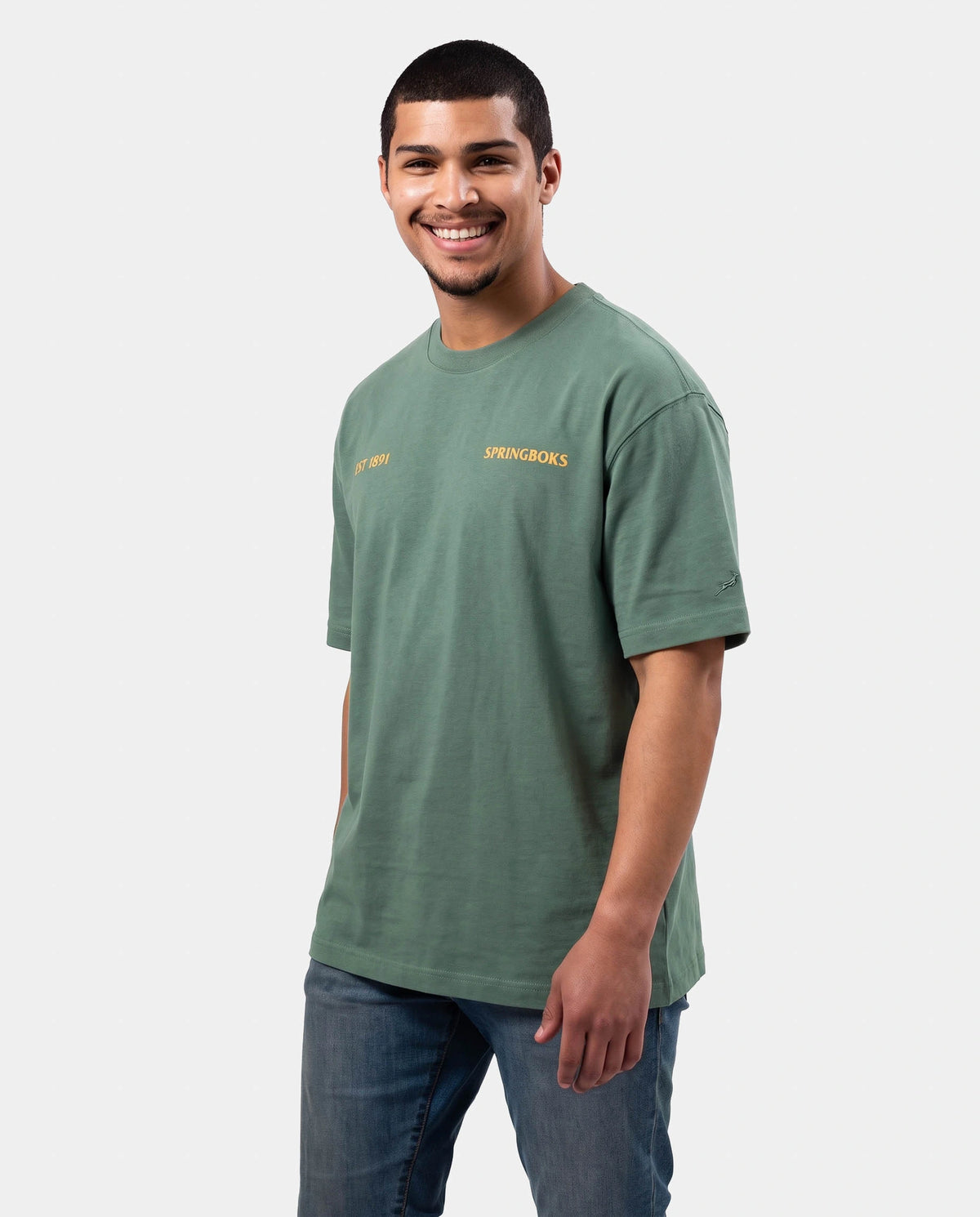 Springboks Est 1891 Relaxed Tee Green