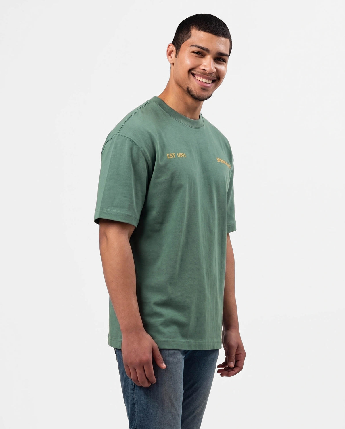 Springboks Est 1891 Relaxed Tee Green