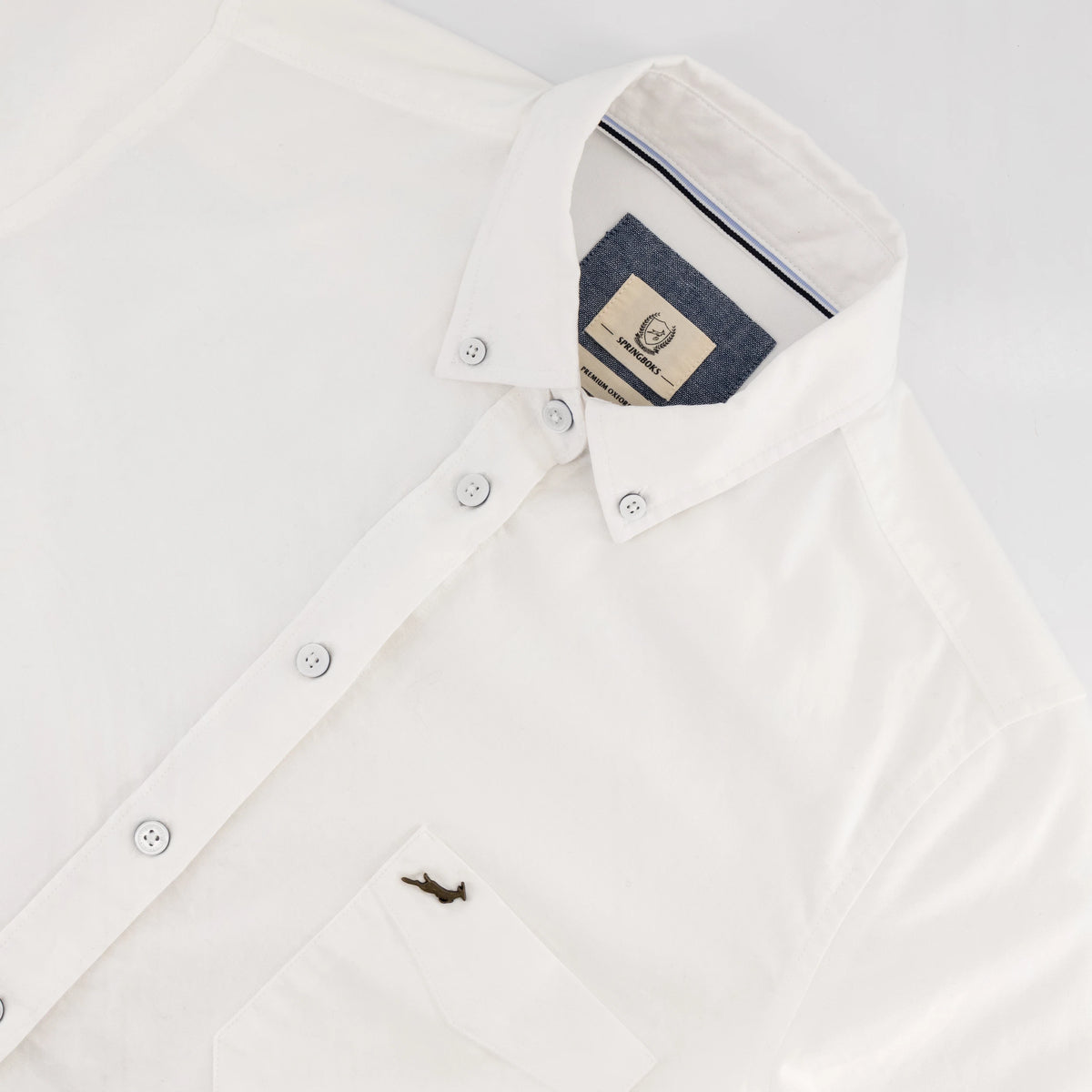 Springboks Ladies Premium Oxford Shirt-White