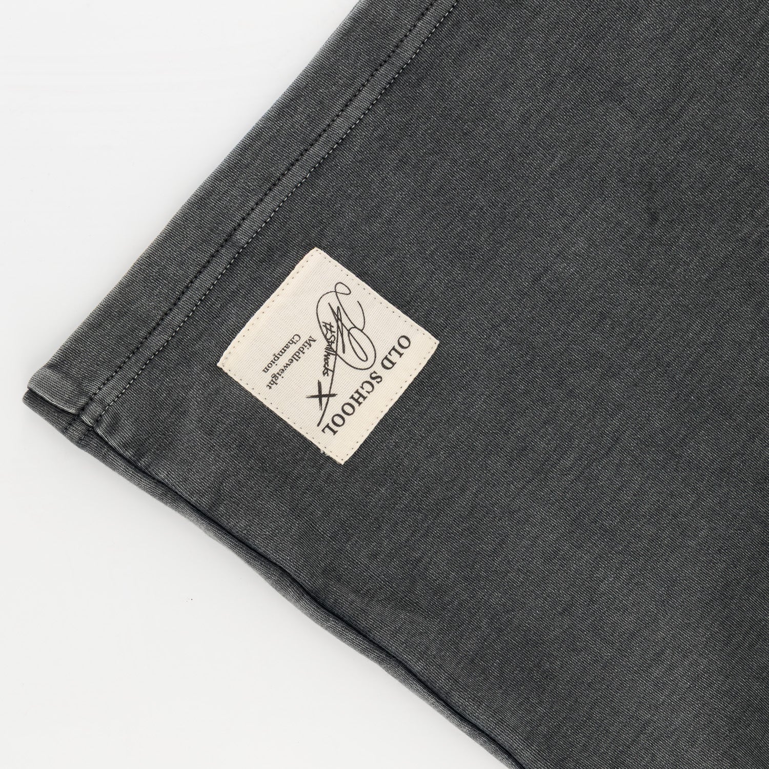 Stillknocks Acid Wash Boxy Crew Tee - Turb Grey - Old School