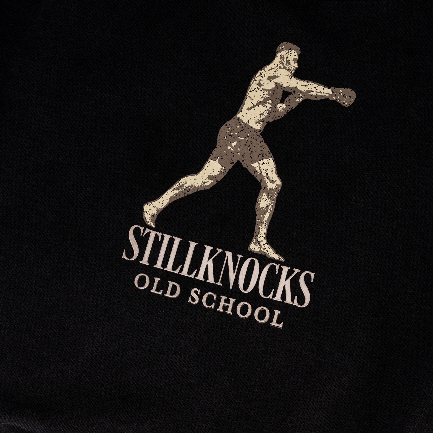 Stillknocks Acid Wash Hoodie Sweat- Black – Old School
