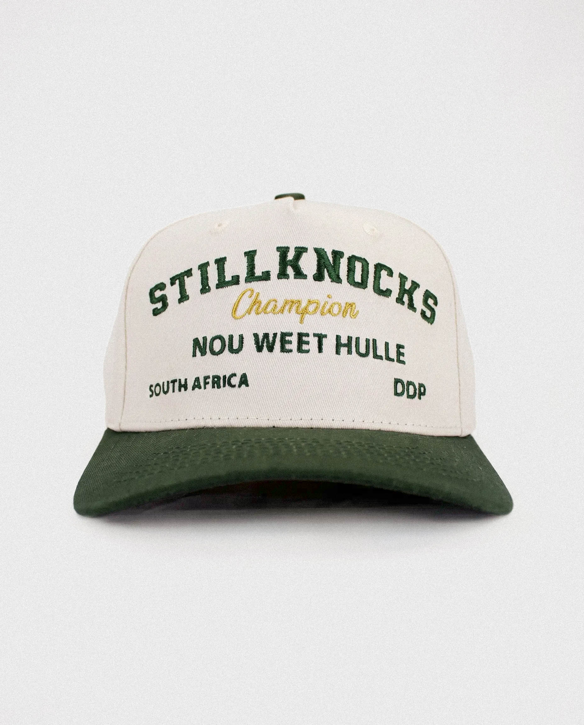 Stillknocks Champions Two Tone Cap-Ivory