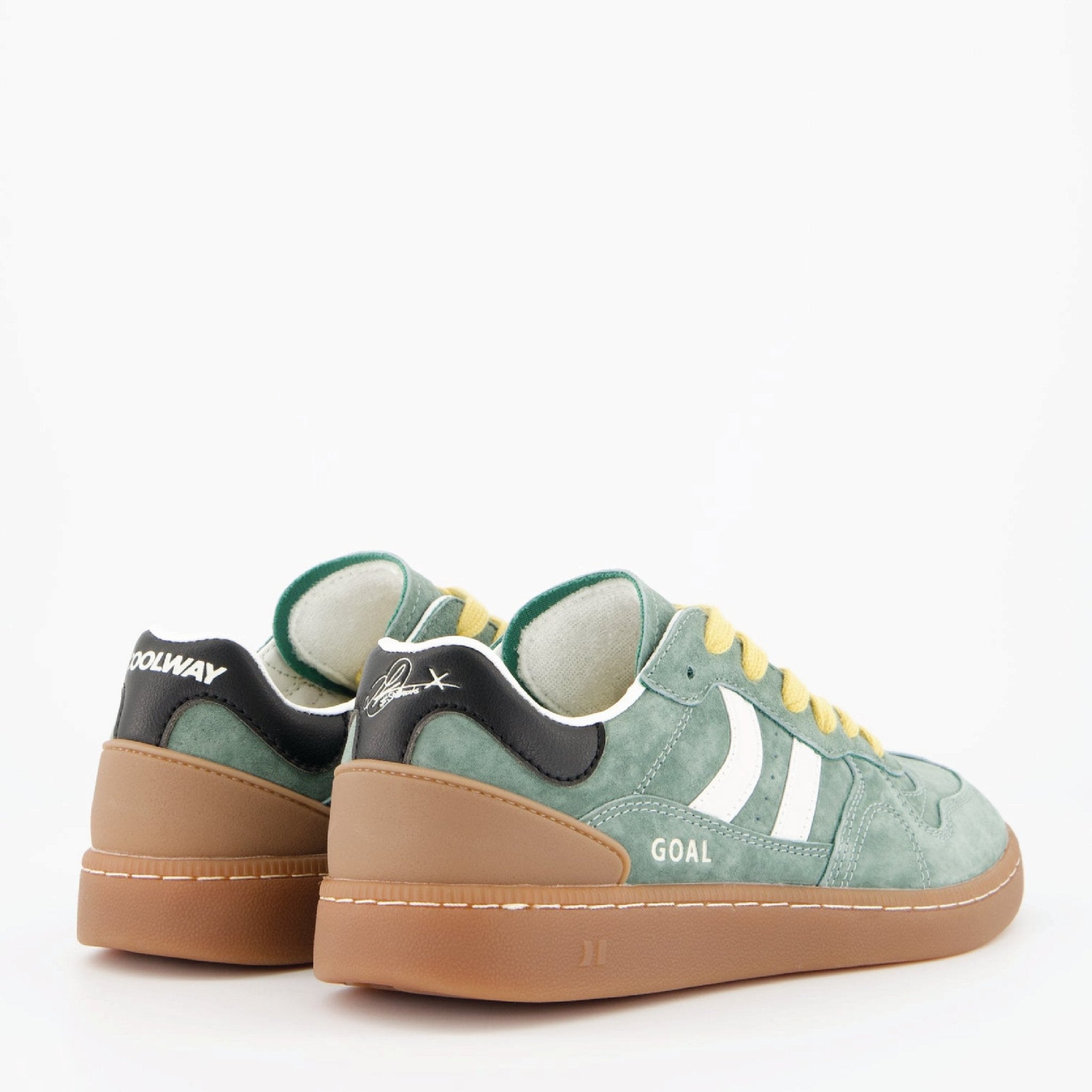 Stillknocks X Coolway X Old School Sneaker - Forest Green - Old School