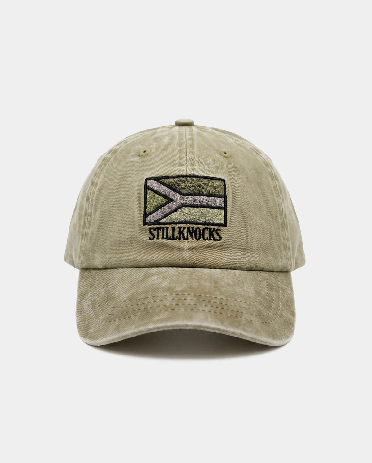 Stillknocks Flag Dad Cap-Military Olive