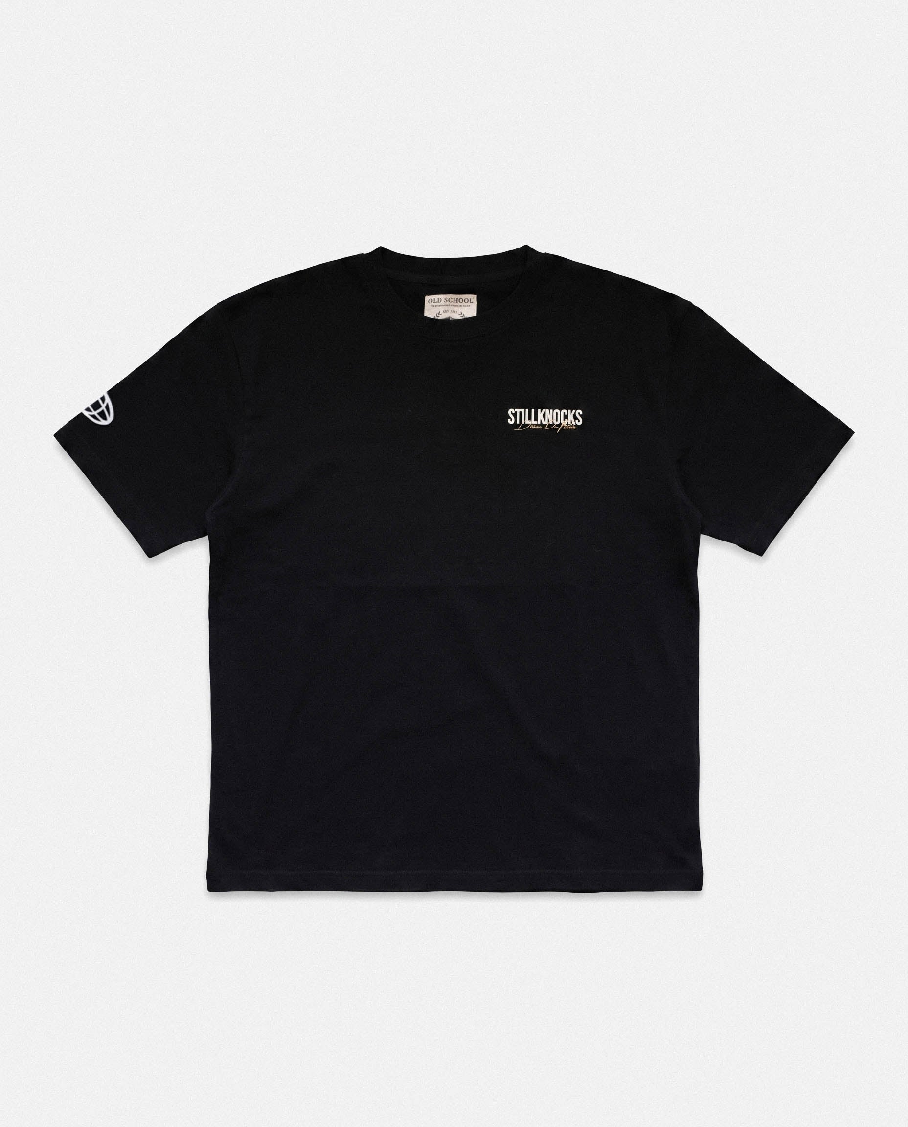 Stillknocks Built Different Boxy Tee Black
