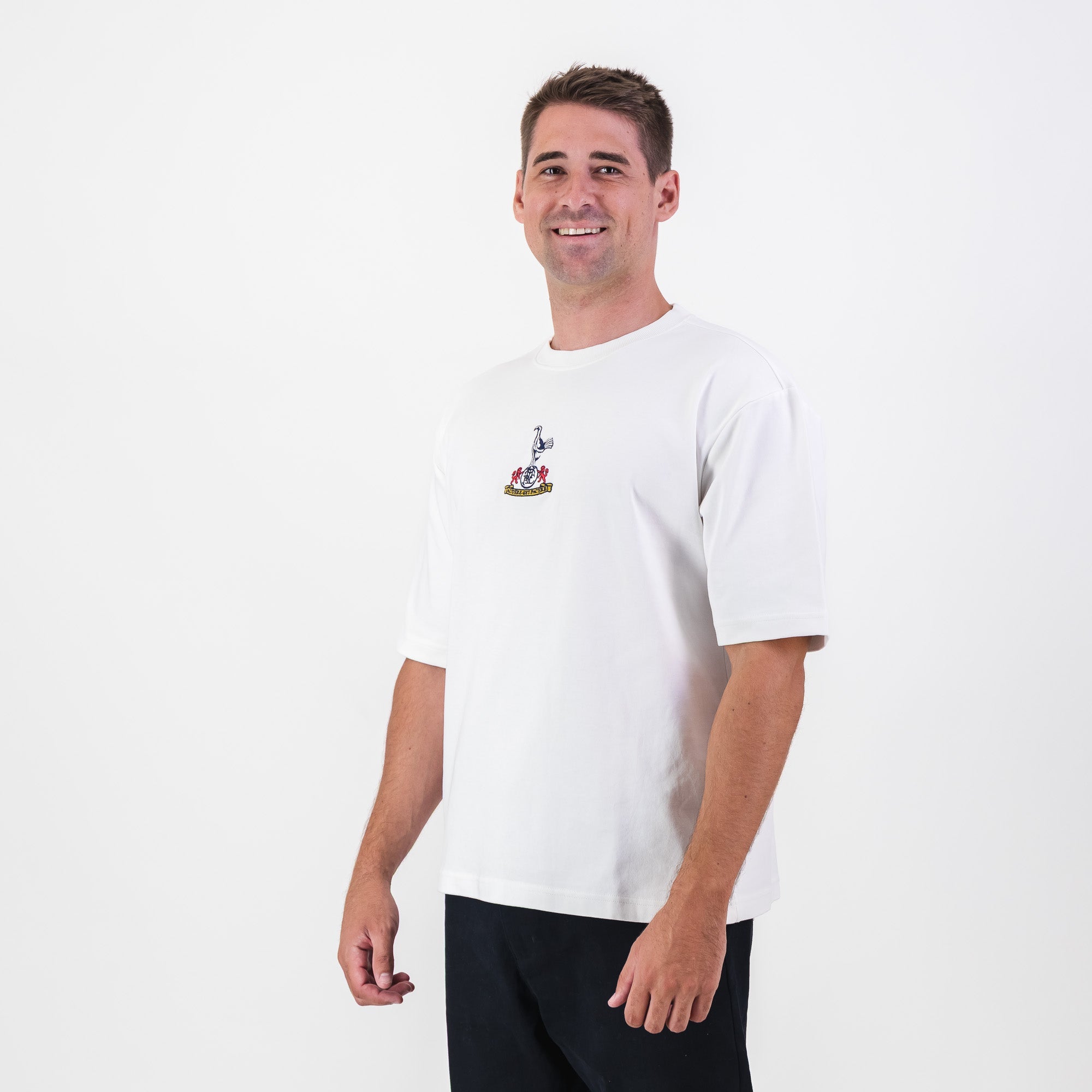 Tottenham Hotspur Retro Relaxed T-Shirt - Old School