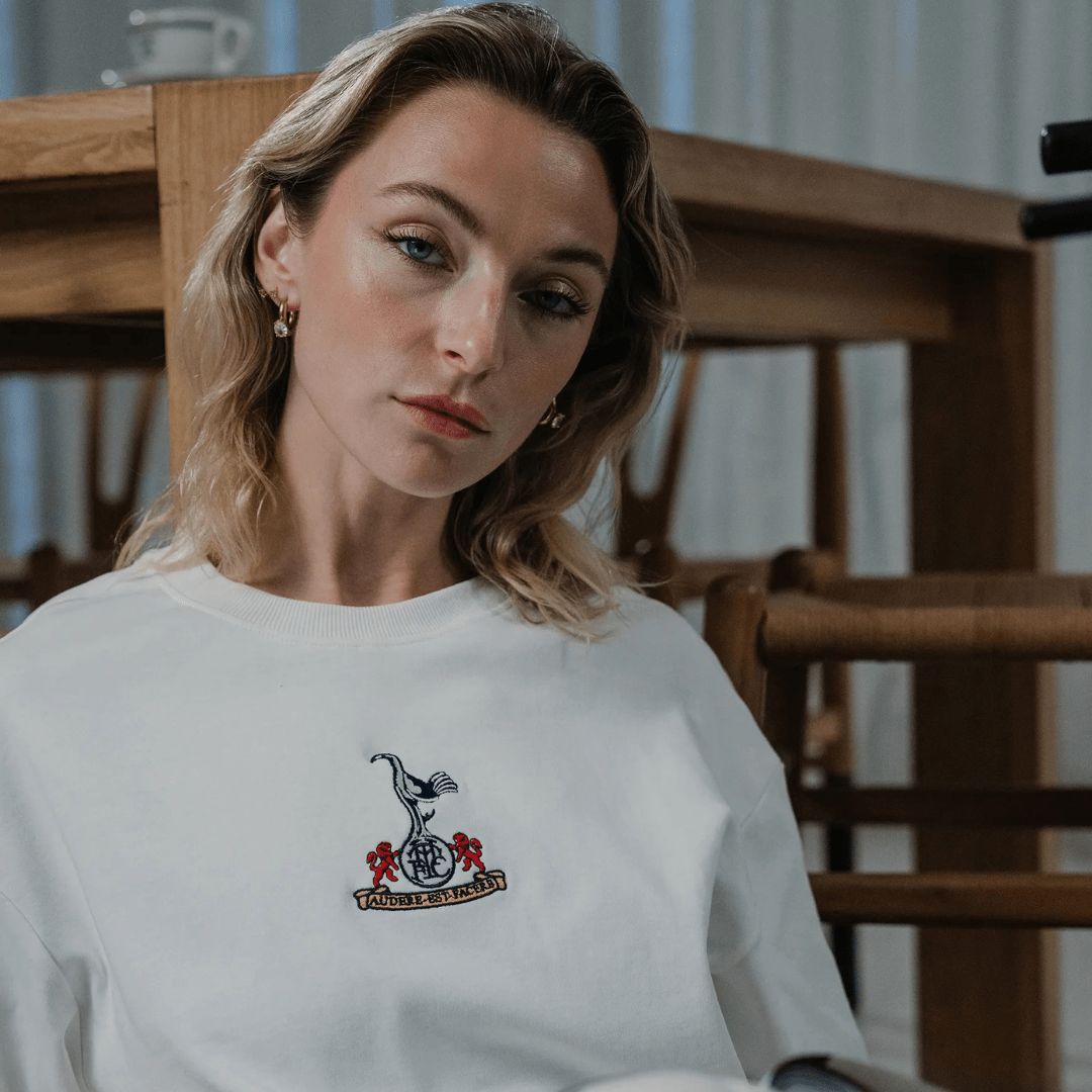 Tottenham Hotspur Retro Relaxed T-Shirt - Old School