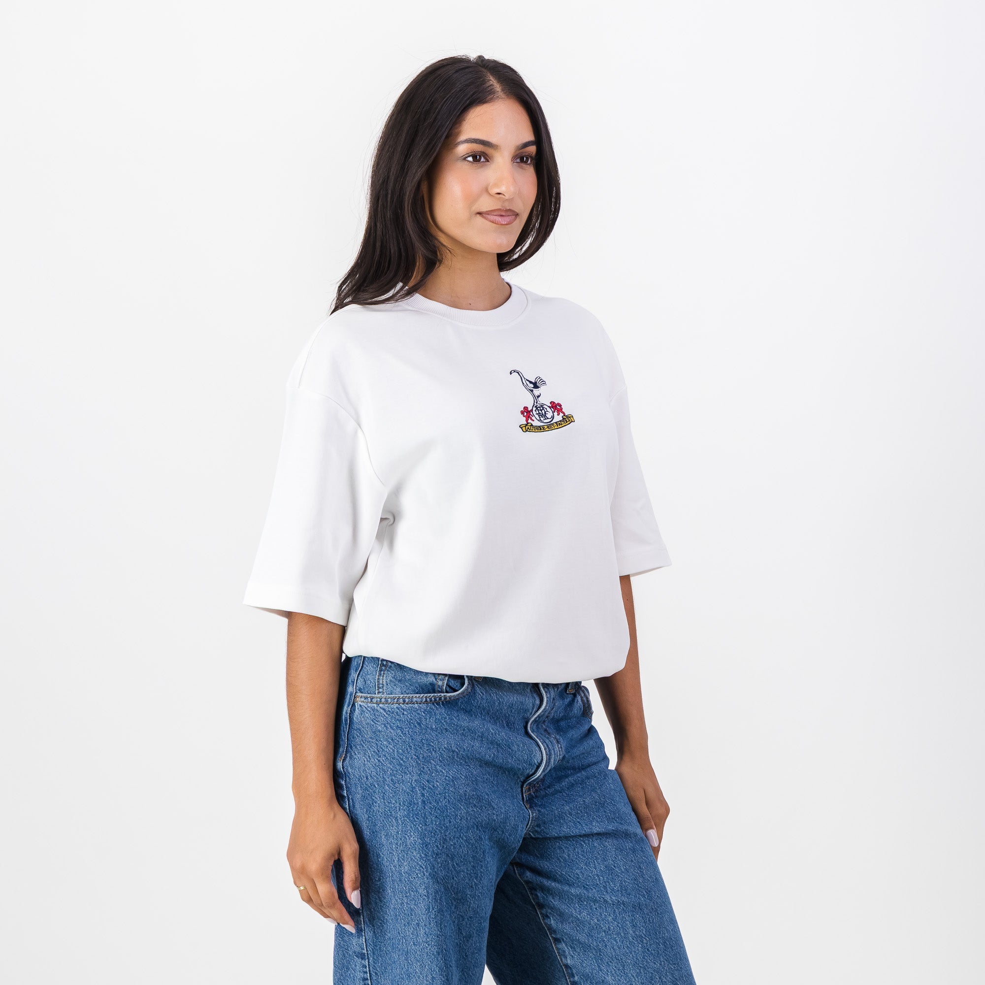 Tottenham Hotspur Retro Relaxed T-Shirt - Old School