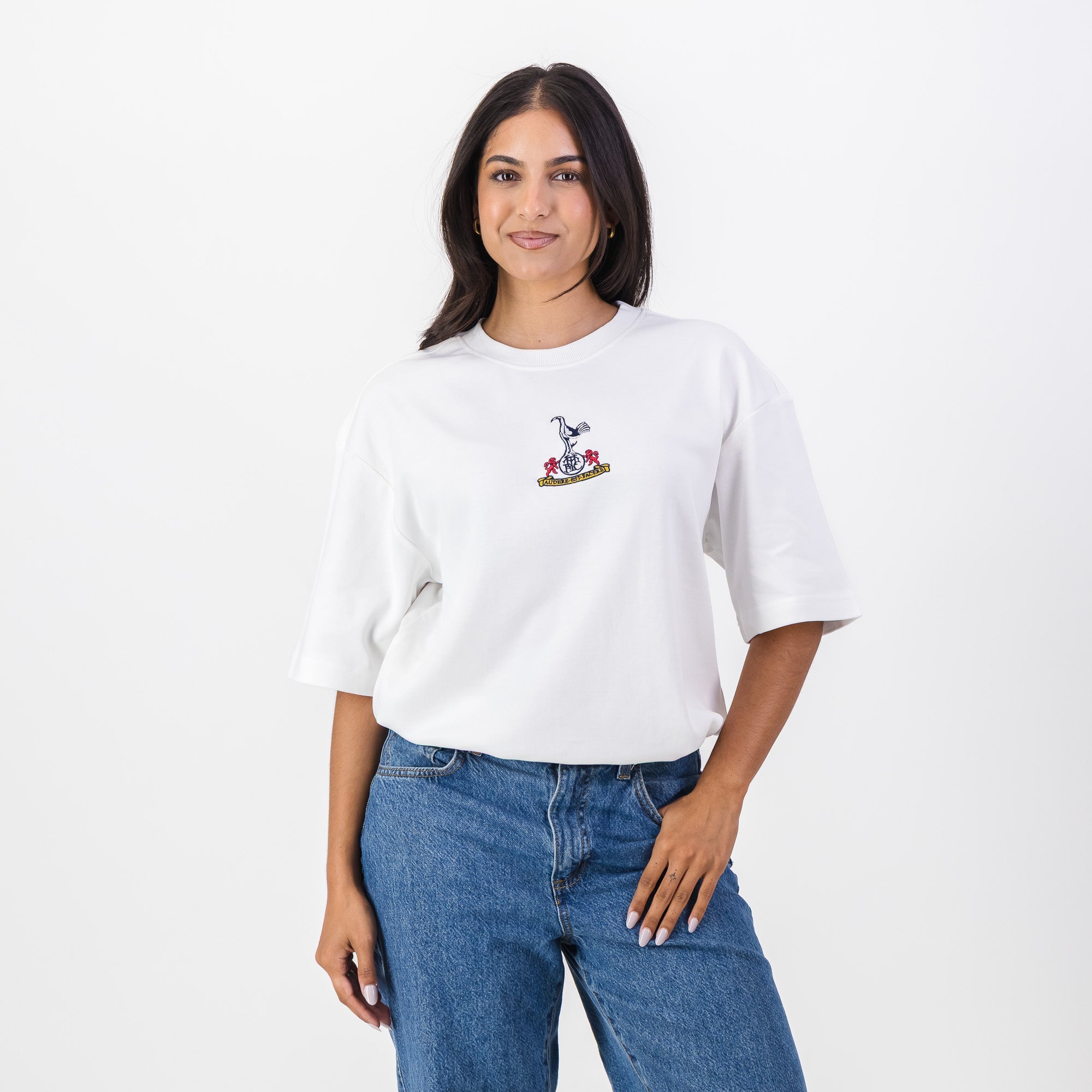 Tottenham Hotspur Retro Relaxed T-Shirt - Old School