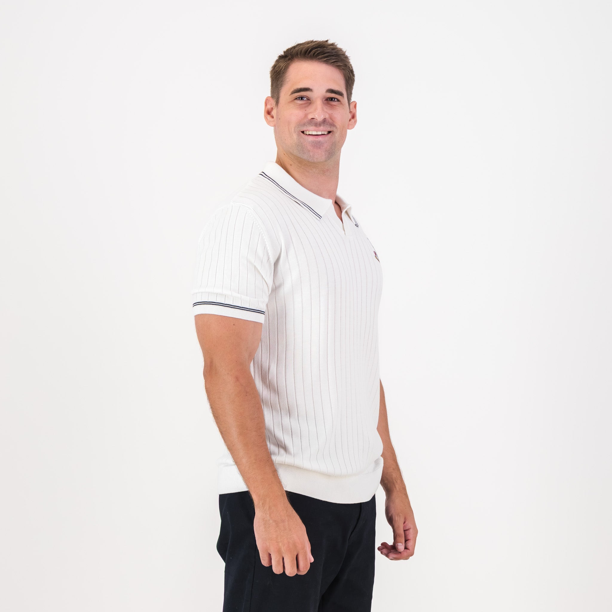 Tottenham Hotspur Signature Textured Polo - Old School