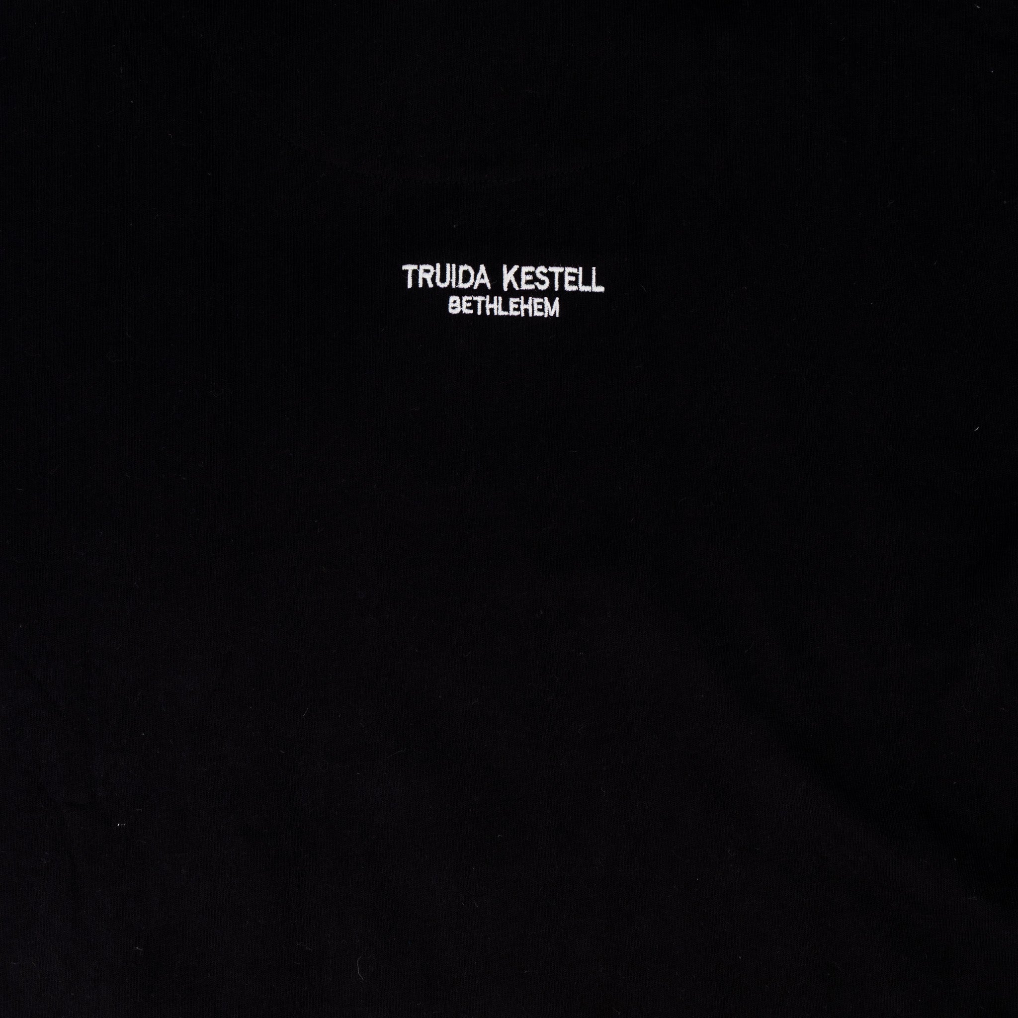 Truida Kestell Tops LS Rugby Jersey Plain Em Black - Old School