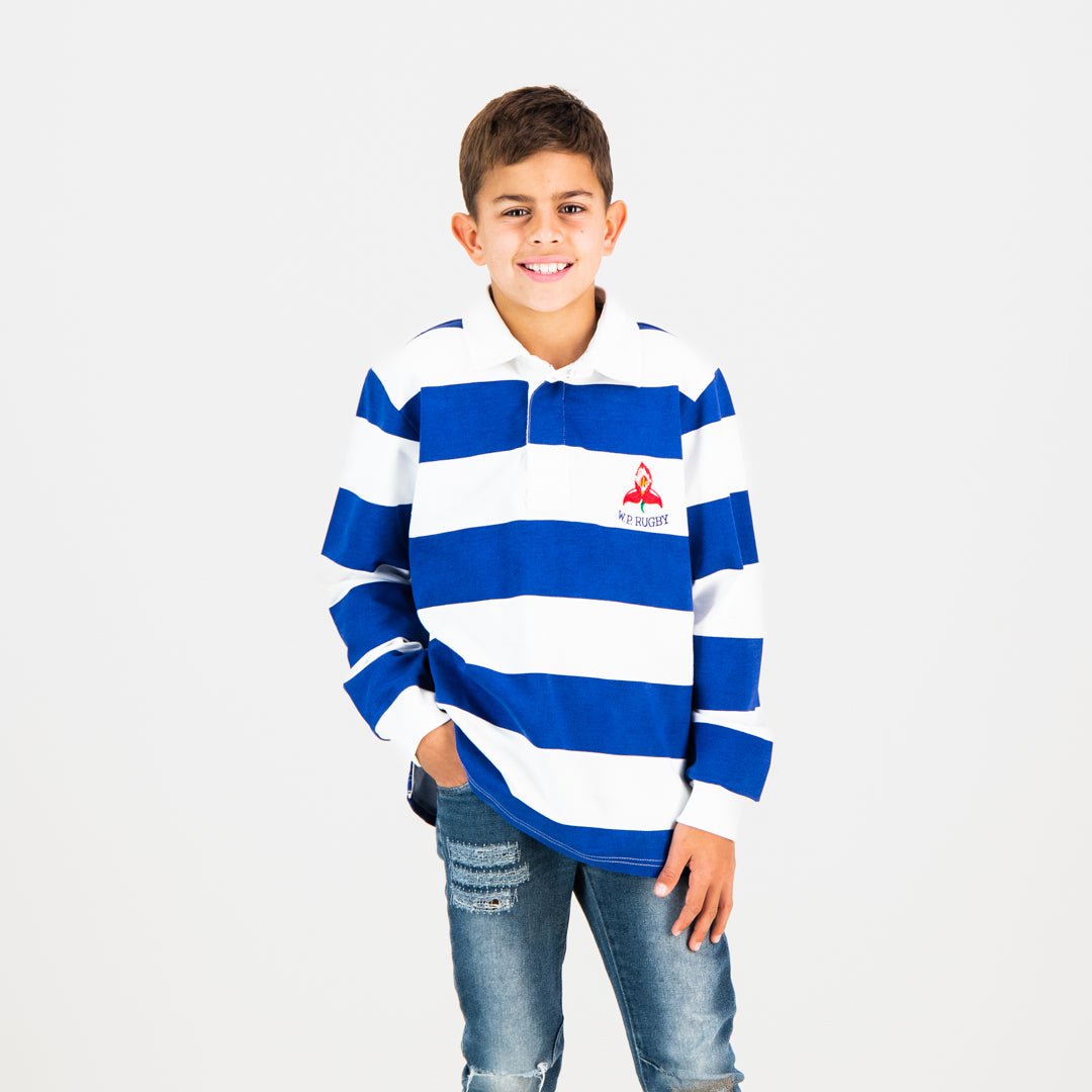 Western Province Long Sleeve Polo Jersey Kids - Old School