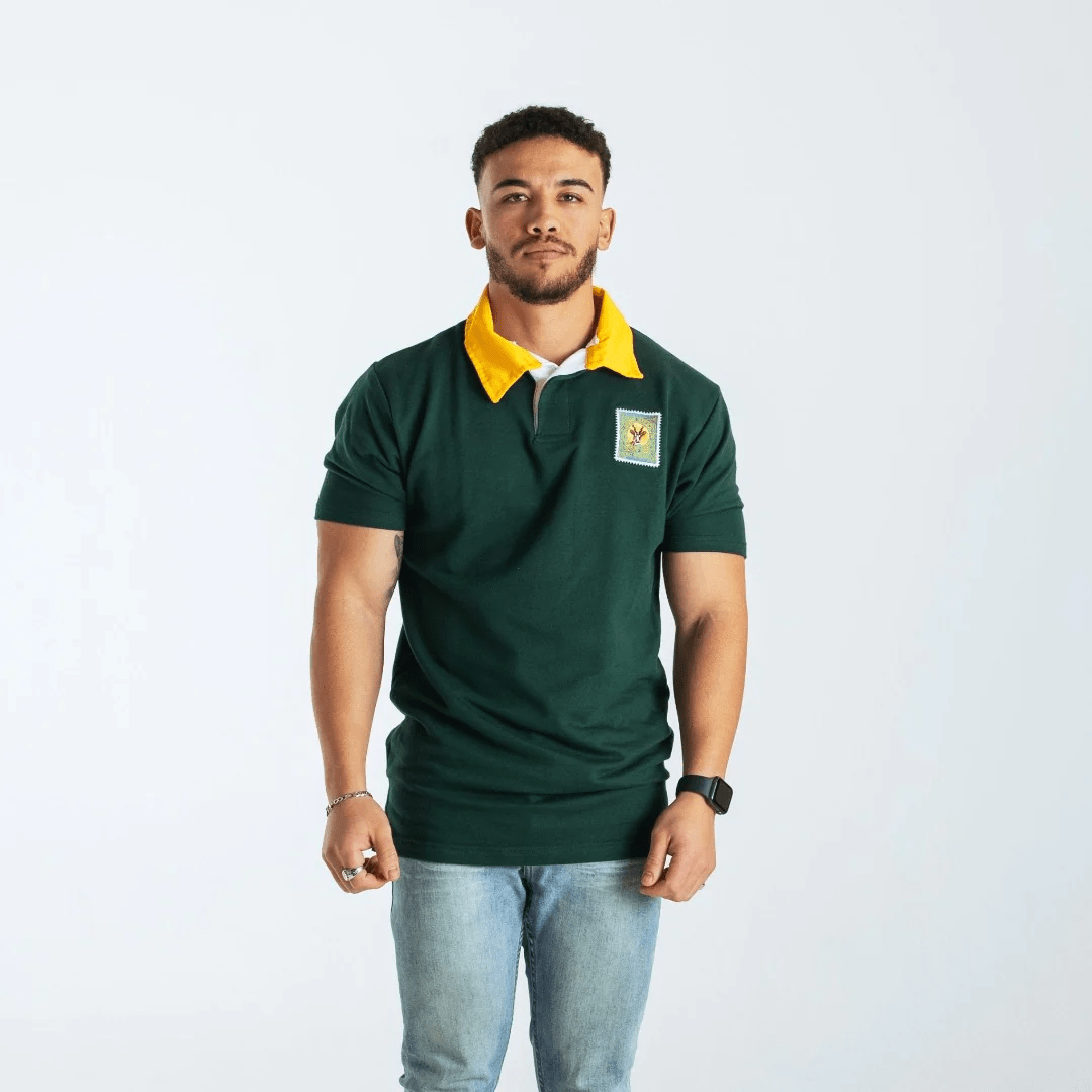 South African Supporters Short Sleeve Jersey - Old School